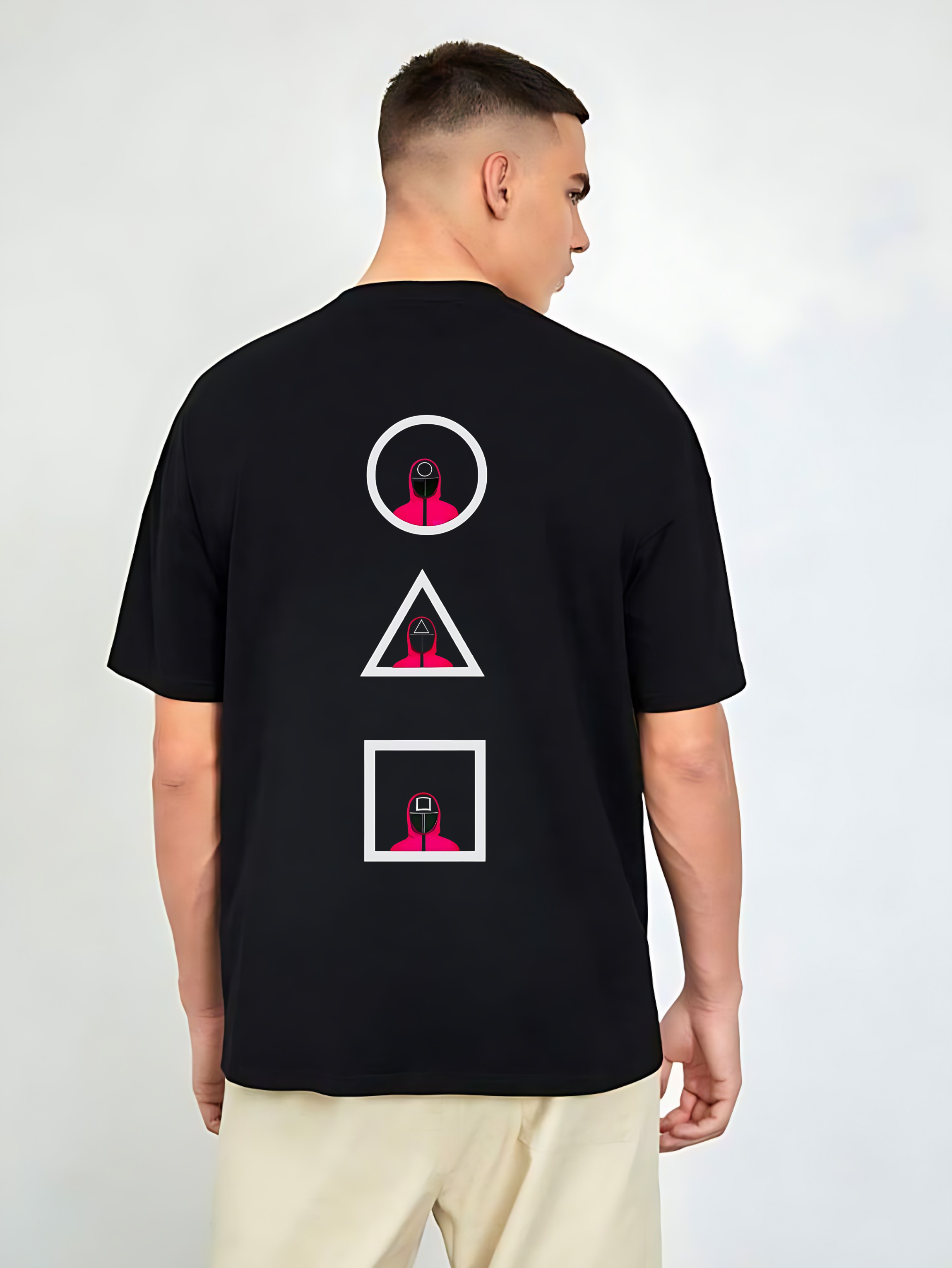 Squid Game Unisex Terry Oversized T-Shirt