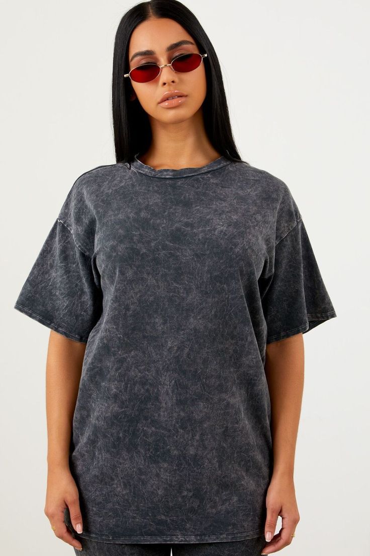 Premium Acid Wash Oversized Classic T Shirt