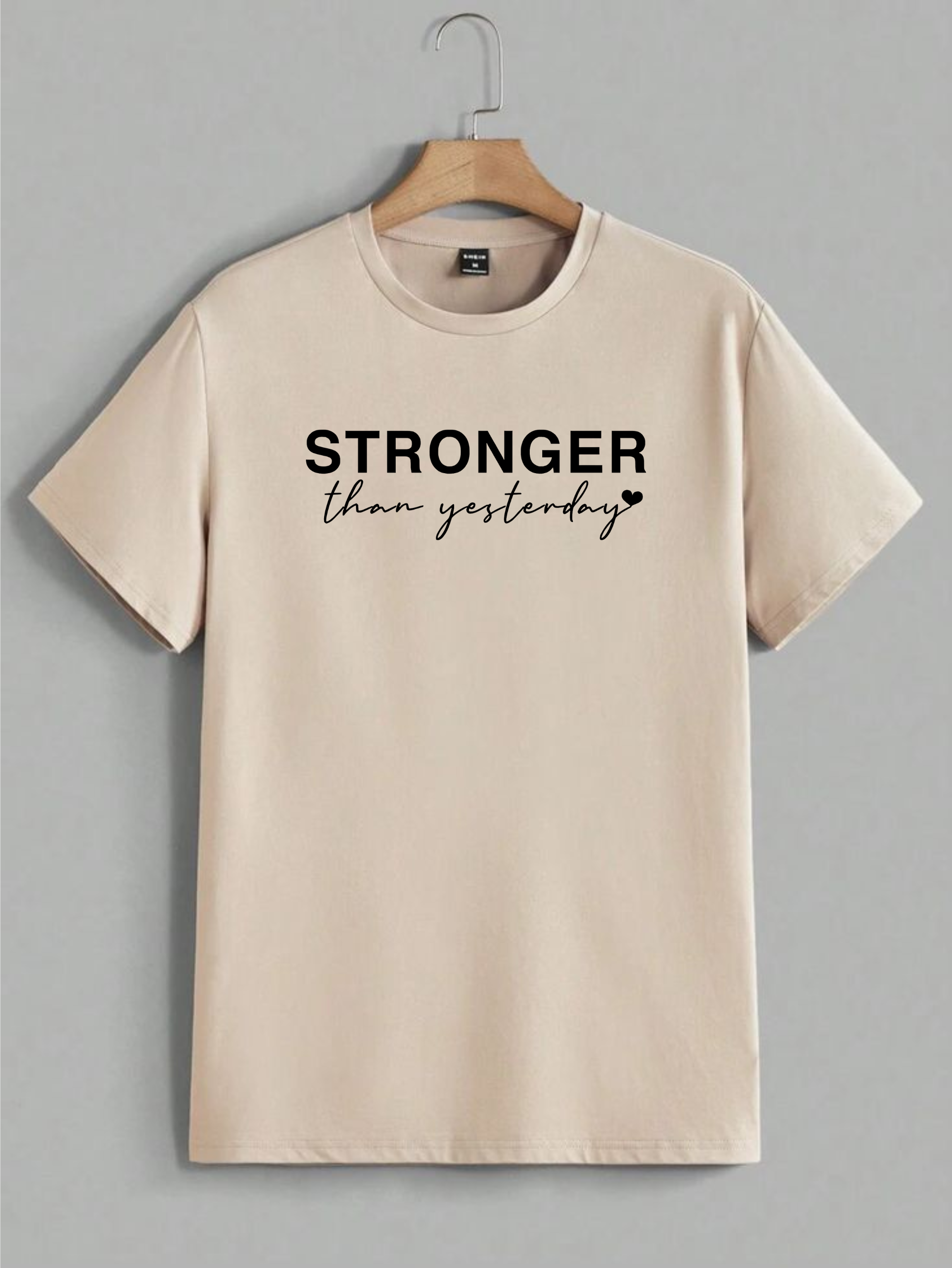 Be Stronger Unisex Terry Oversized T-Shirt