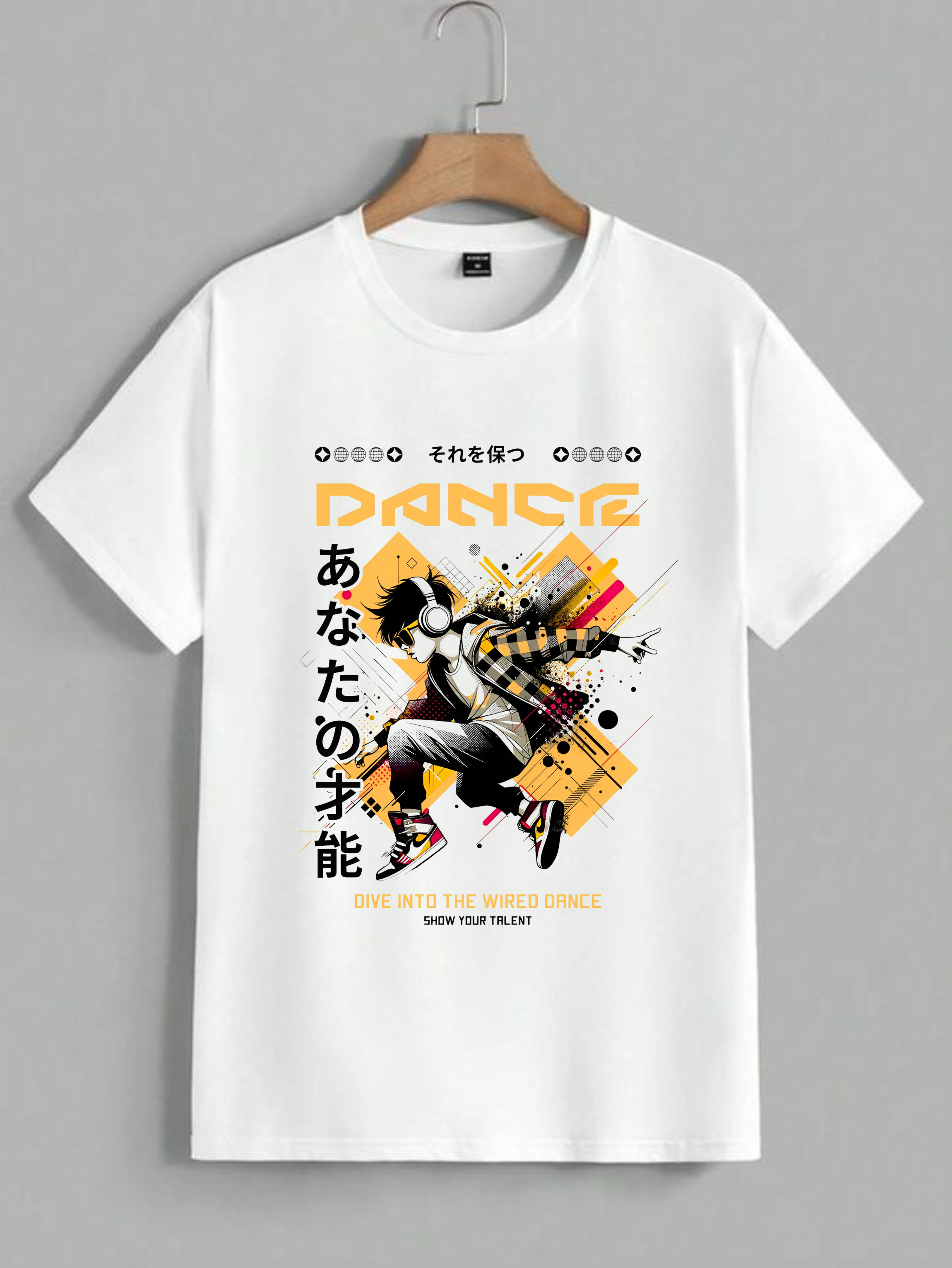 Dance Style Unisex Oversized T- shirt