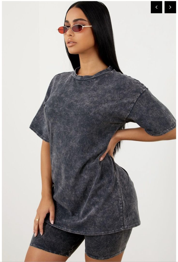 Premium Acid Wash Oversized Classic T Shirt