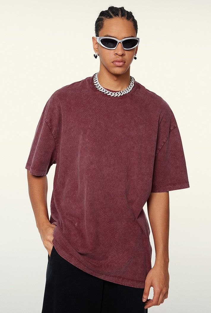 Premium Acid Wash Oversized Classic T Shirt