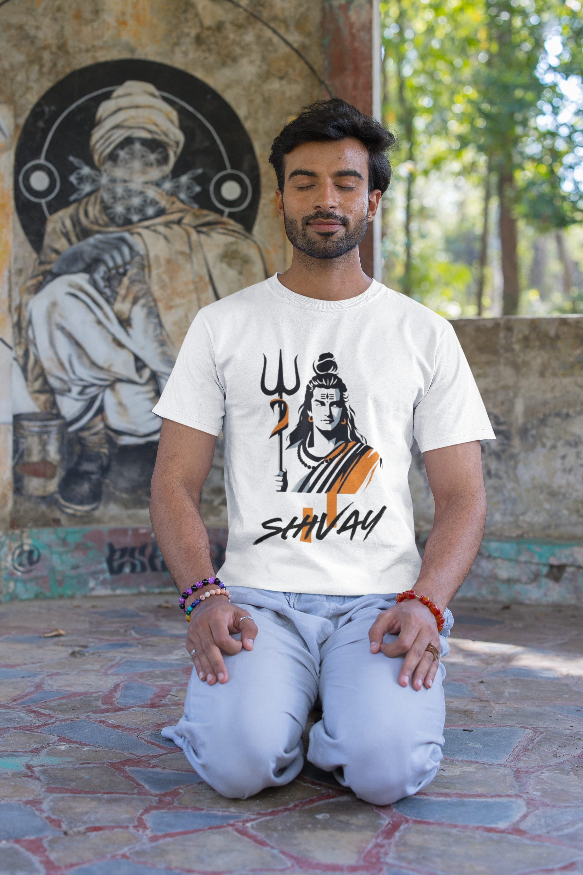 Kumbh Shivam Unisex Round Neck Tshirt