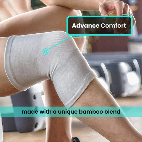 Bamboo Compression Knee Sleeve(Pack Of 2)(75% Off)