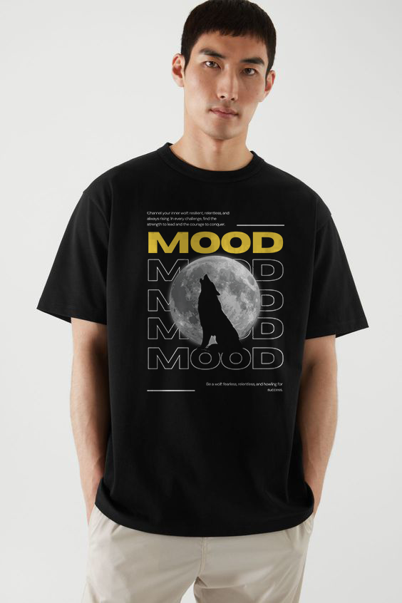 MOOD: Unisex Honor Oversized T-Shirt.