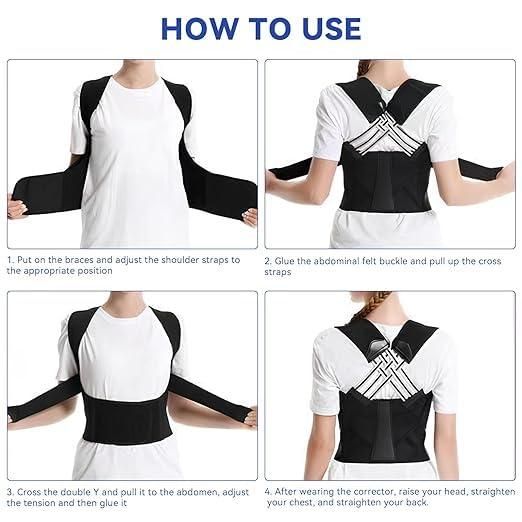 Adjustable Back Posture Corrector Relieve Pain Belt