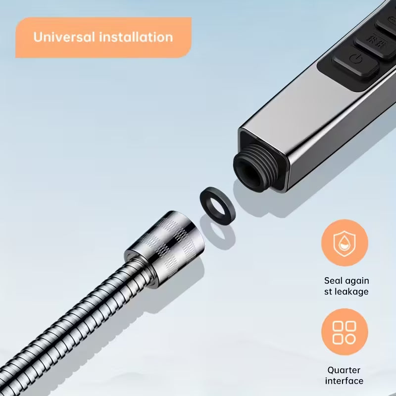 7-mode High Pressure Shower Head With Handheld