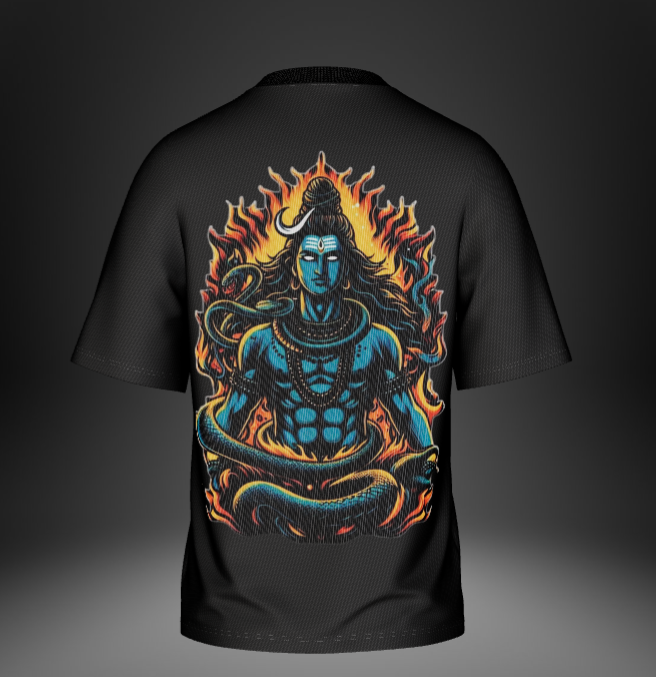 Mahadev Oversize Premium Tshirt