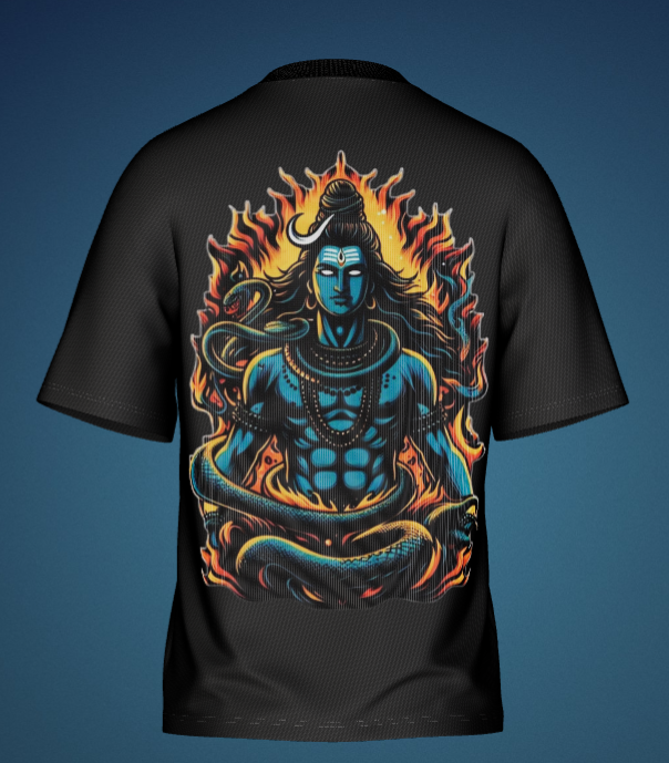 Mahadev Oversize Premium Tshirt