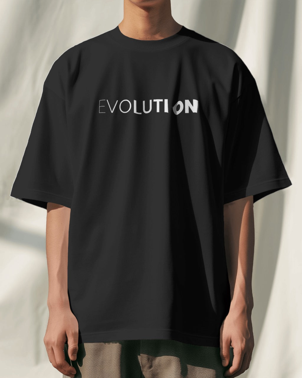 EVOLUTION design Oversized Premium Gym Tshirt