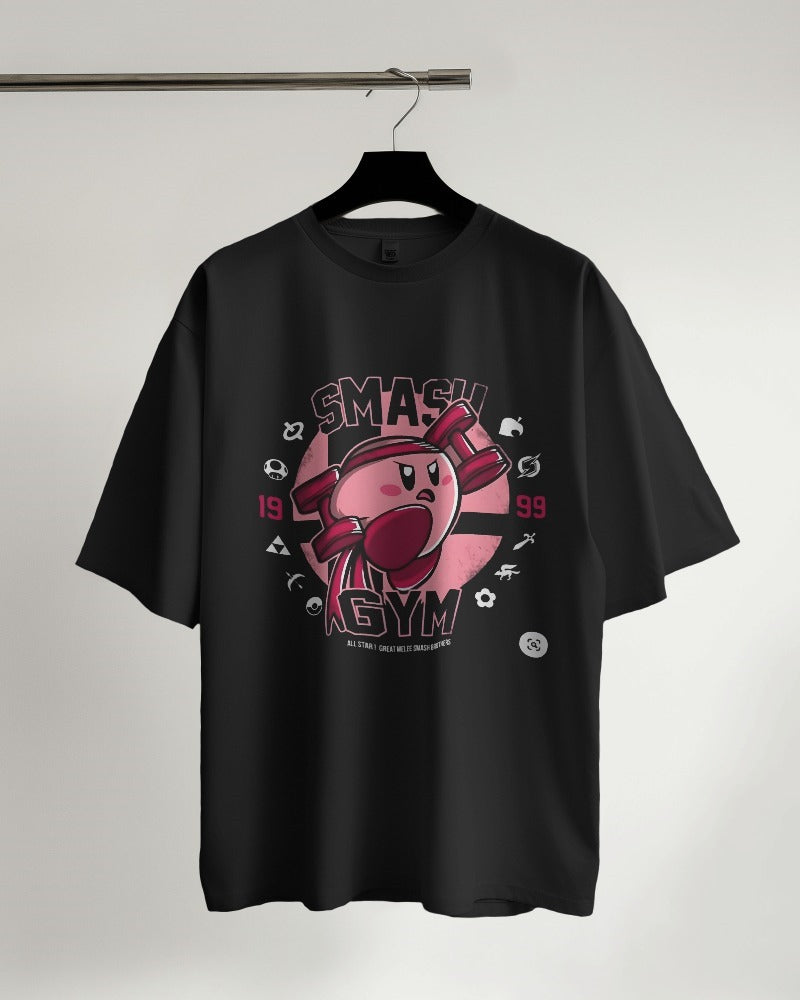 SMASH GYM Jigglypuff Gym Oversized Tshirt (Unisex)