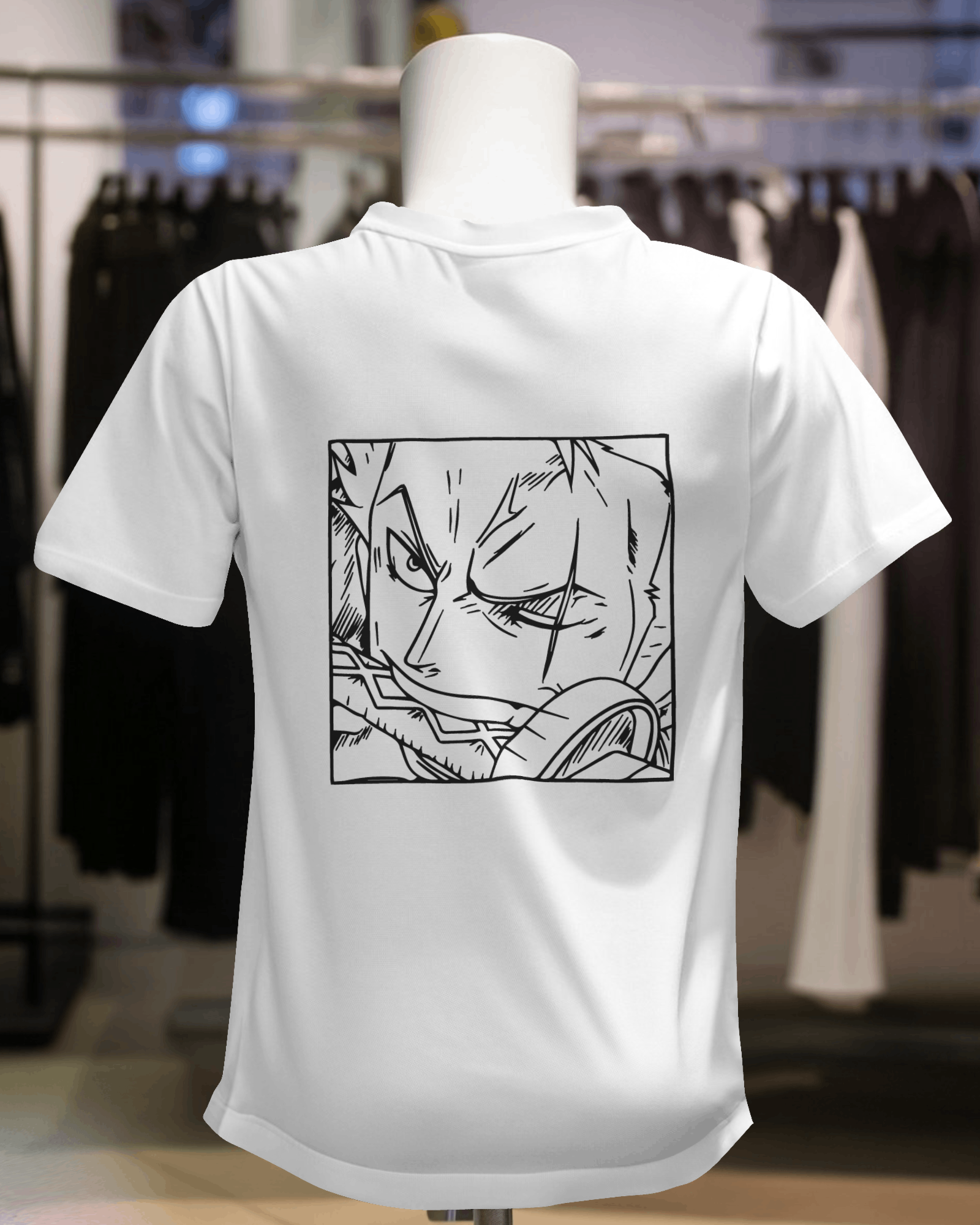 Roronoa Zoro - Pirate Hunter Zoro Vinyl Print T-Shirt