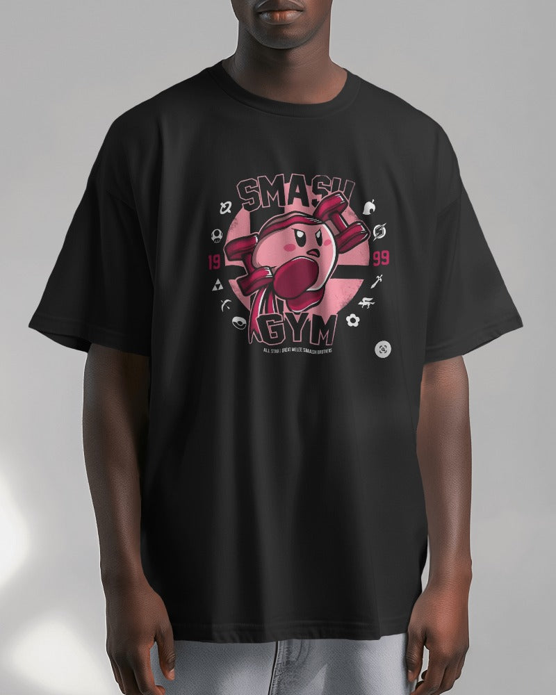 SMASH GYM Jigglypuff Gym Oversized Tshirt (Unisex)