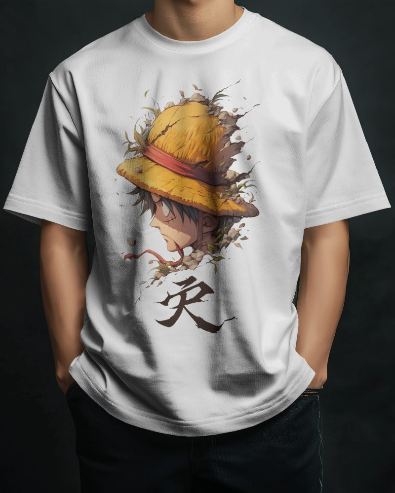 Kid Luffy - One Piece Oversizerd Premium Tshirt