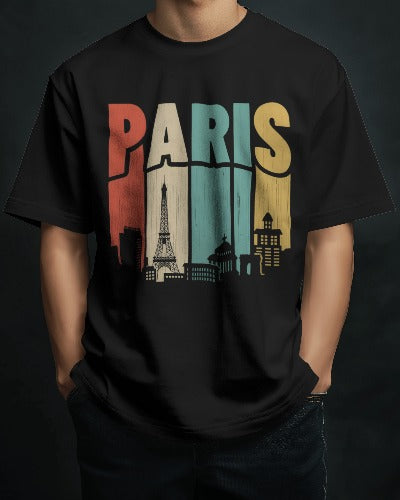 PARIS design Premium Quality Oversized TShirt