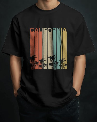 CALIFORNIA design Premium Quality Oversized Tshirt