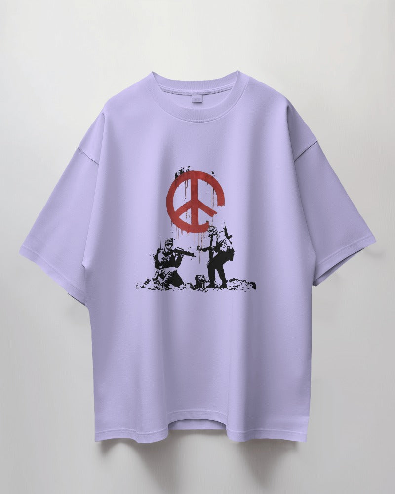 Piece in War Premium Oversized Tshirt for Men