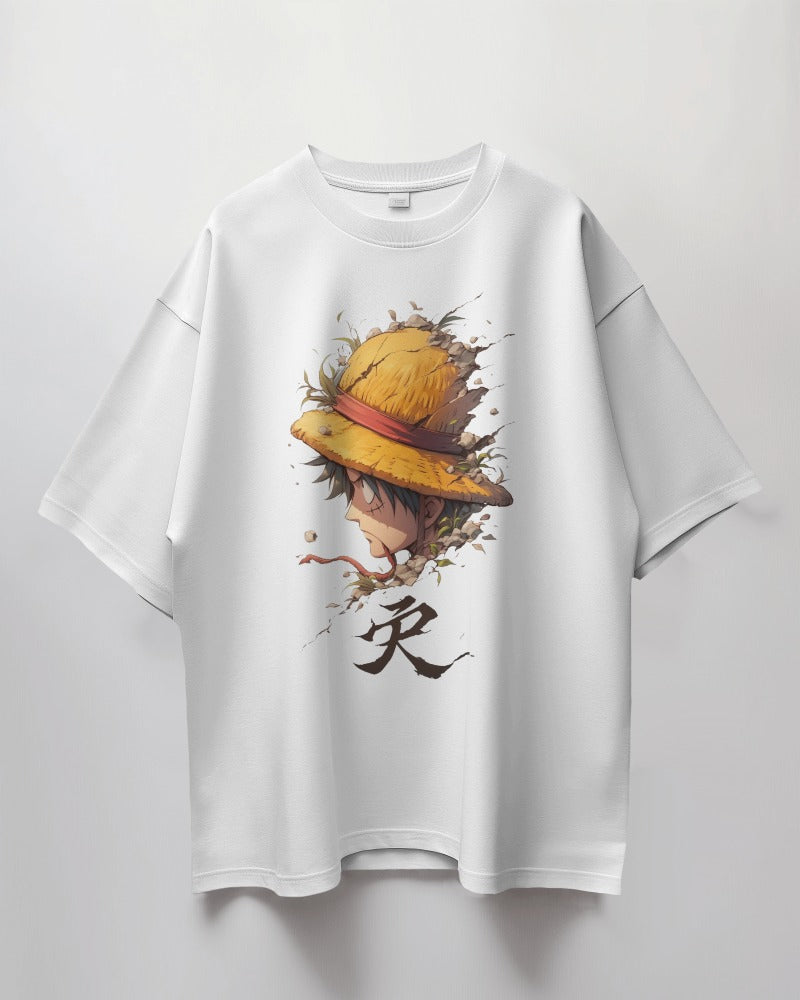 Kid Luffy - One Piece Oversizerd Premium Tshirt