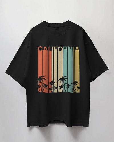 CALIFORNIA design Premium Quality Oversized Tshirt