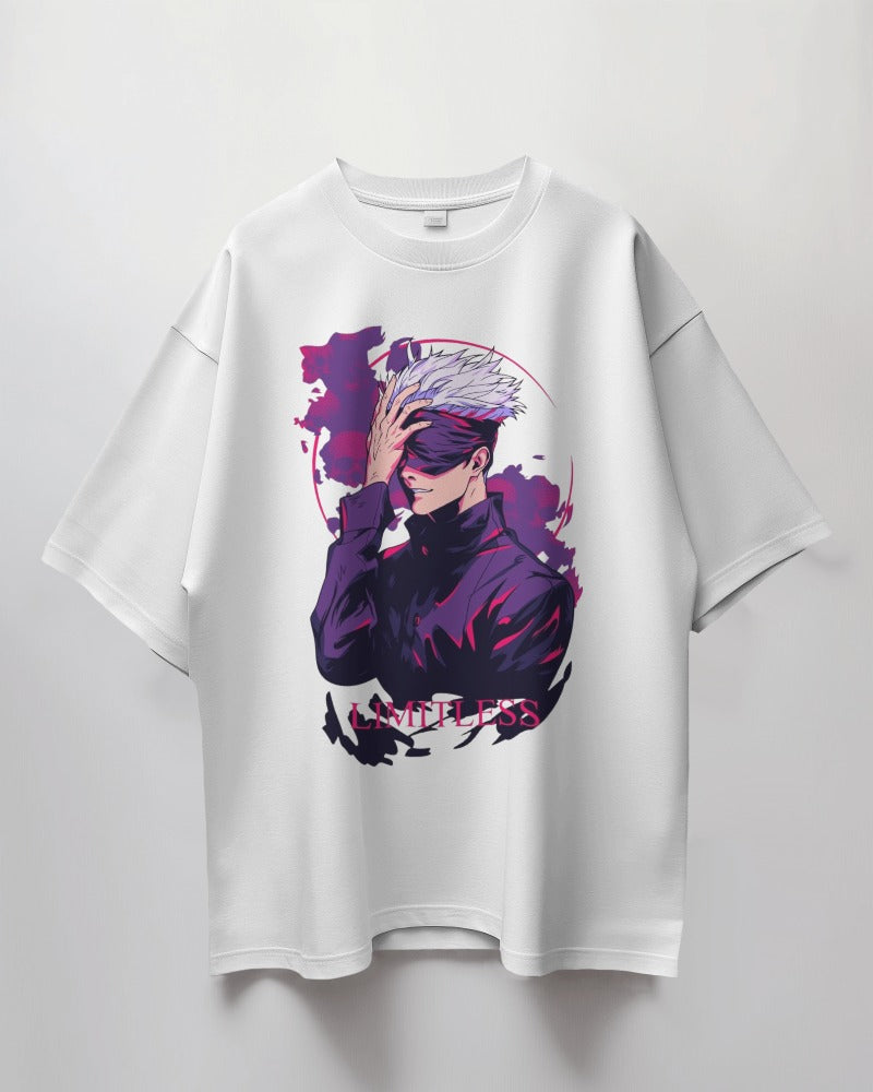 Satoru Gojo - Jujutsu Kaisen Oversized Premium Tshirt