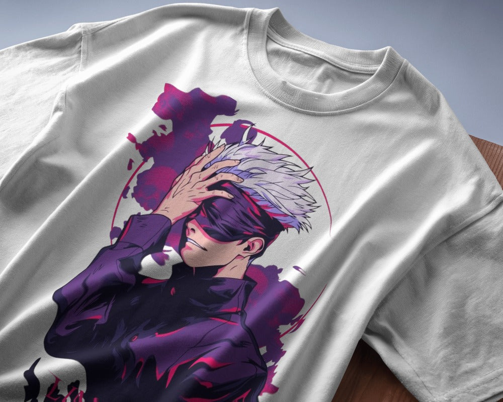 Satoru Gojo - Jujutsu Kaisen Oversized Premium Tshirt