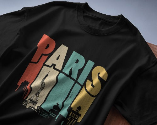 PARIS design Premium Quality Oversized TShirt