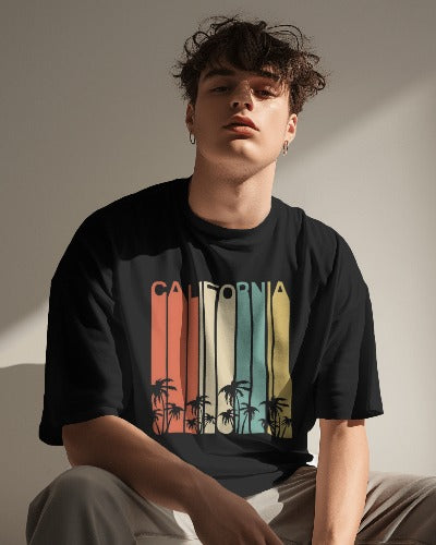 CALIFORNIA design Premium Quality Oversized Tshirt