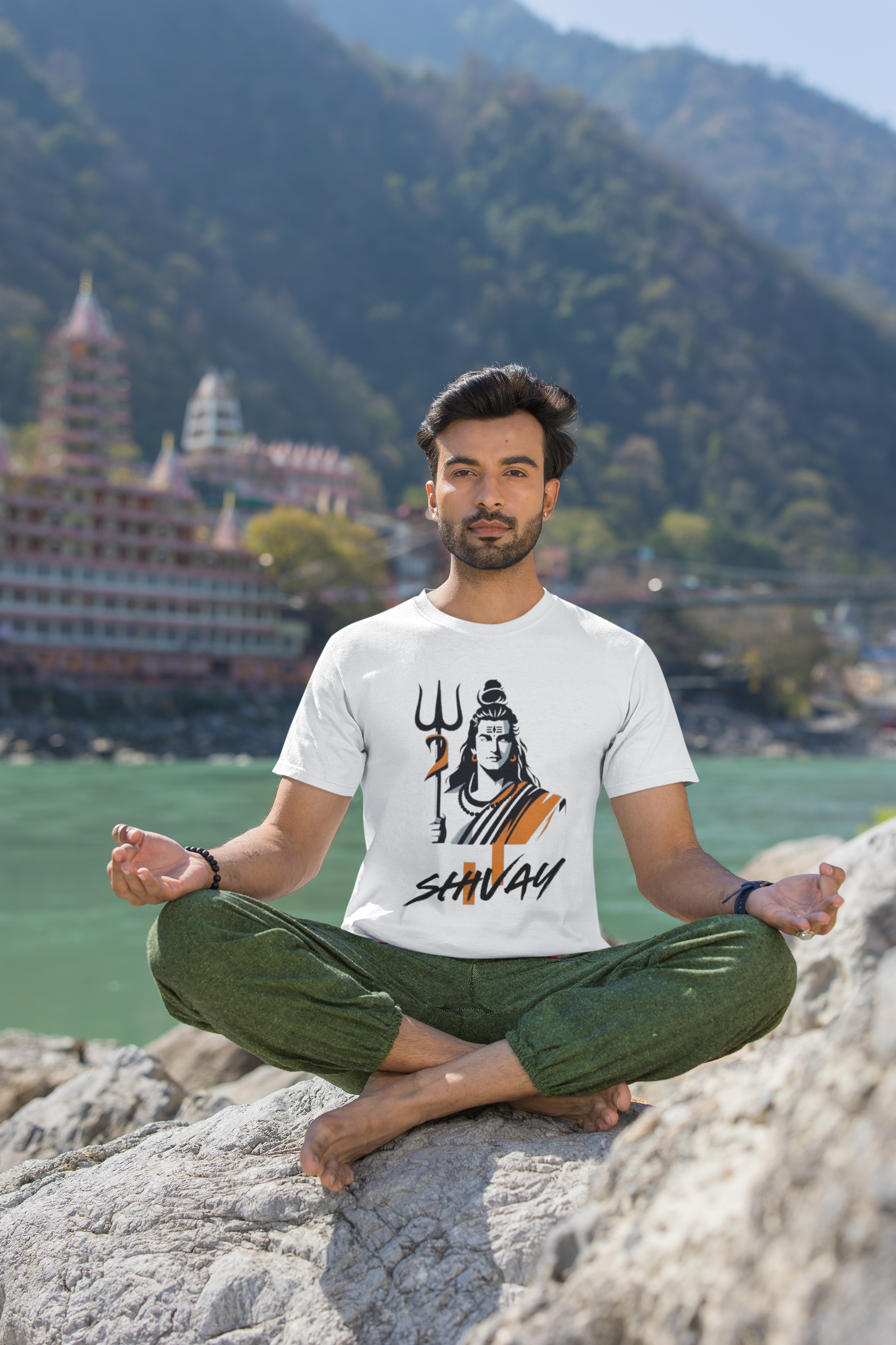 Kumbh Shivam Unisex Round Neck Tshirt