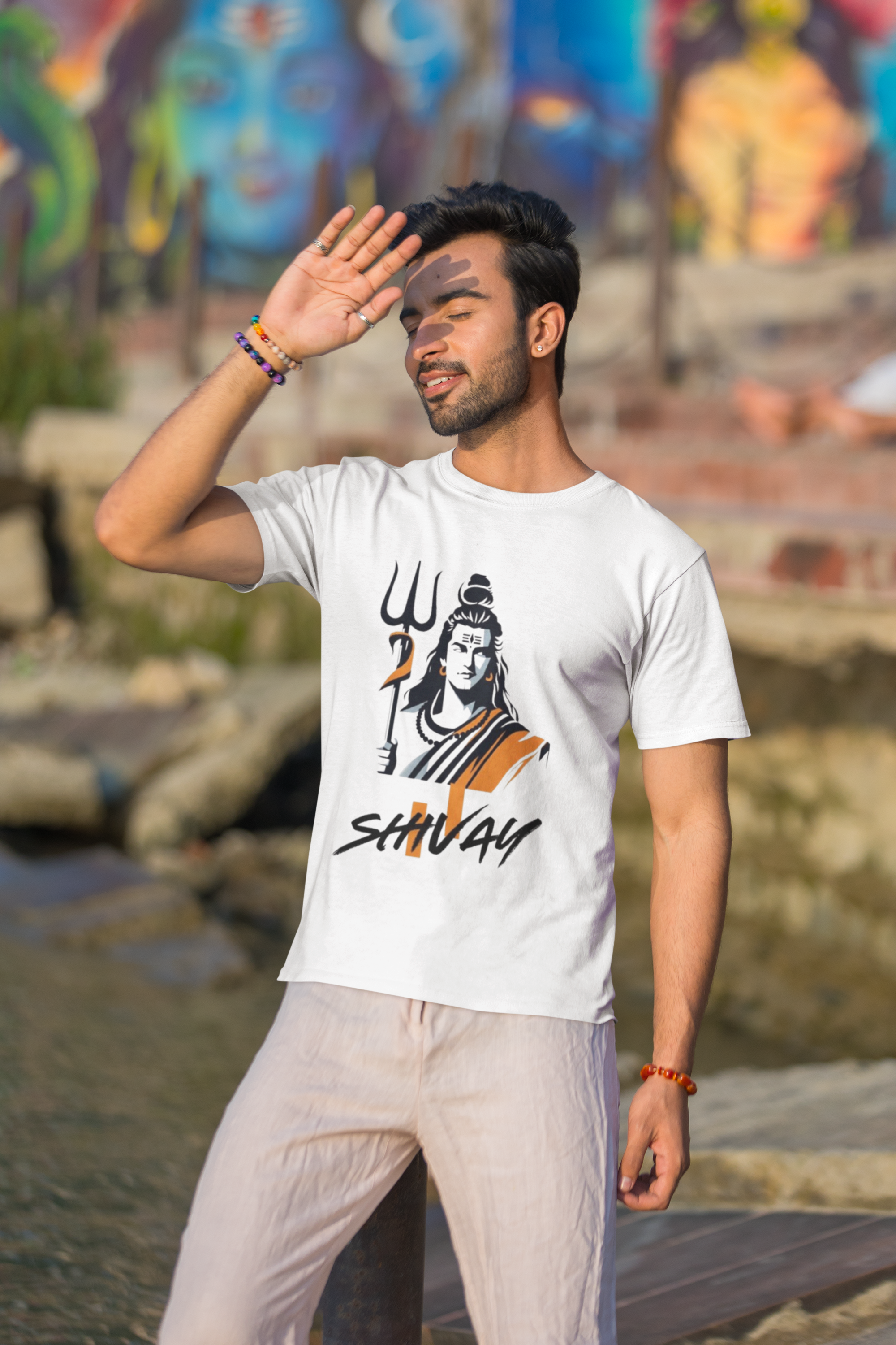 Kumbh Shivam Unisex Round Neck Tshirt