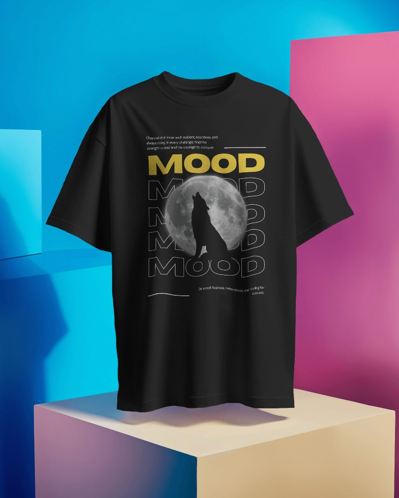 MOOD: Unisex Honor Oversized T-Shirt.