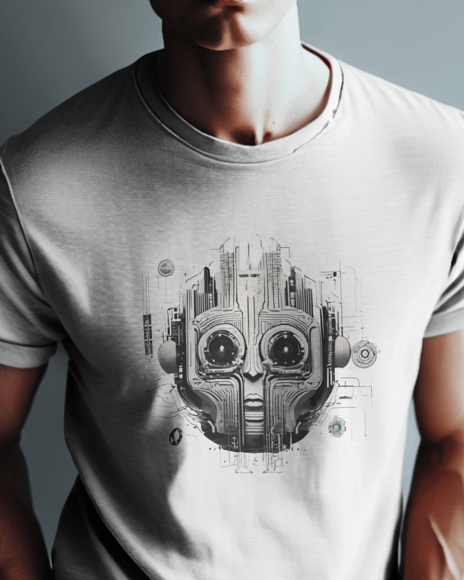 Futuristic Innovations - Cutting-Edge Robot Design T-Shirt