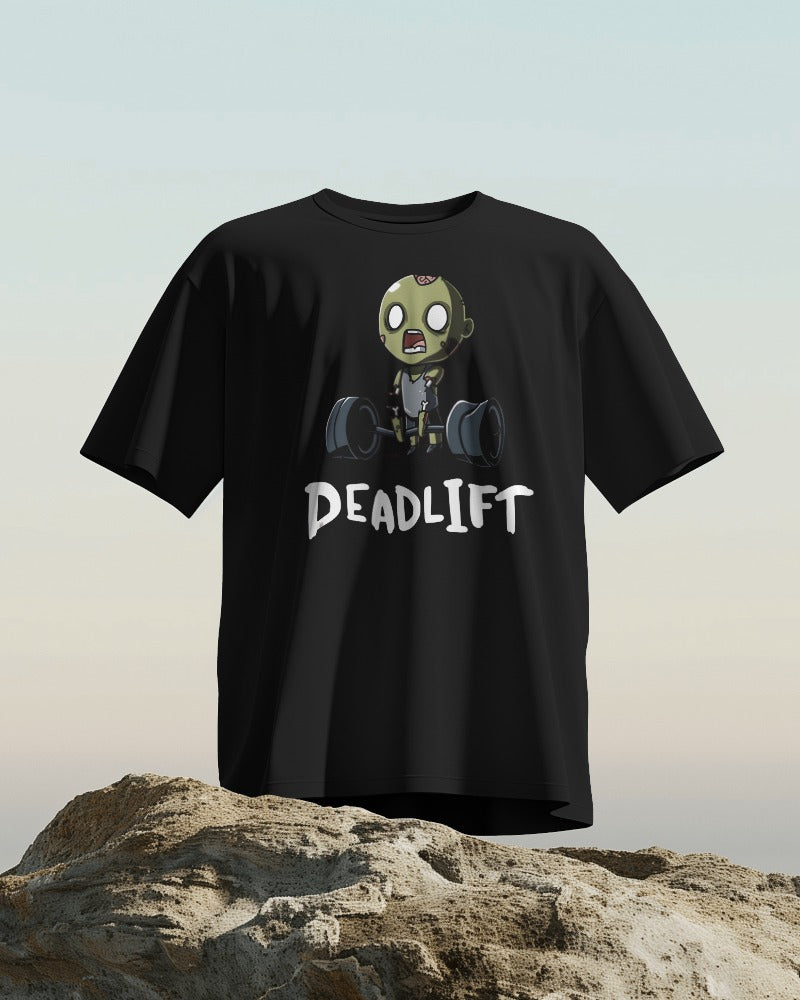 Deadlift Zombie Gym Oversized Unisex Tshirt