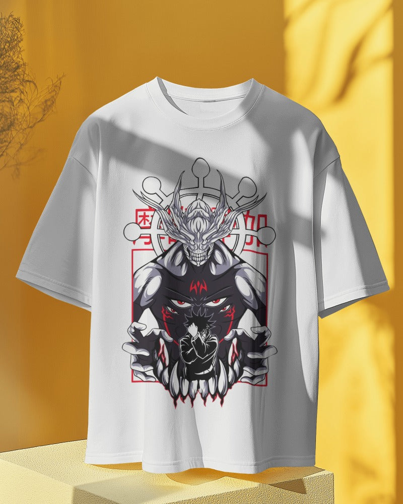 Mahuraga - Jujutsu Kaisen Oversized Premium Tshirt