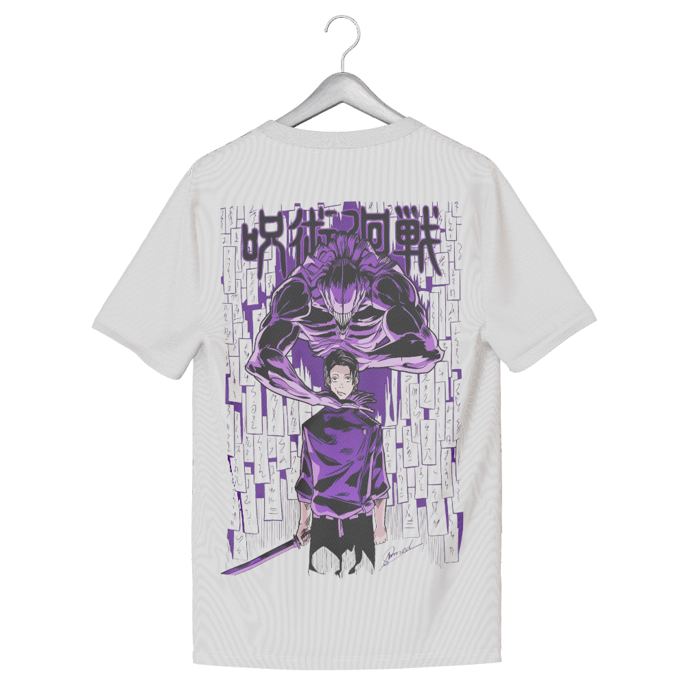 Yuta Okkotsu & Rika Orimoto - Jujutsu Kaisen Oversized Premium Tshirt