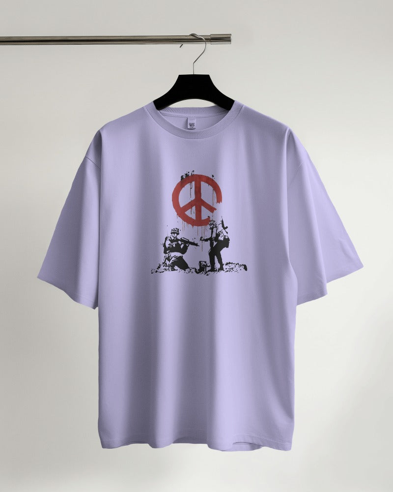 Piece in War Premium Oversized Tshirt for Men