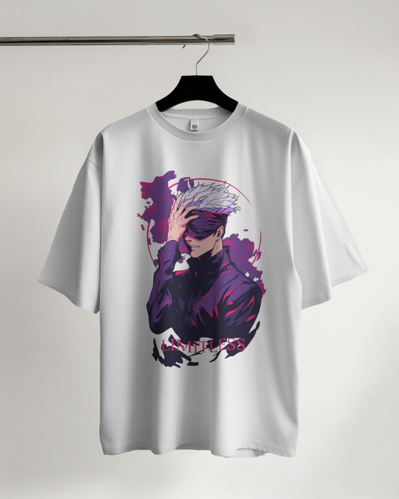 Satoru Gojo - Jujutsu Kaisen Oversized Premium Tshirt