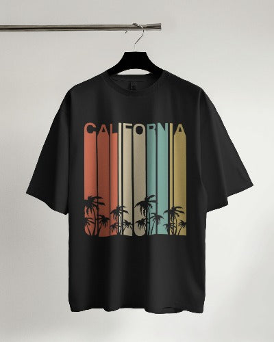 CALIFORNIA design Premium Quality Oversized Tshirt