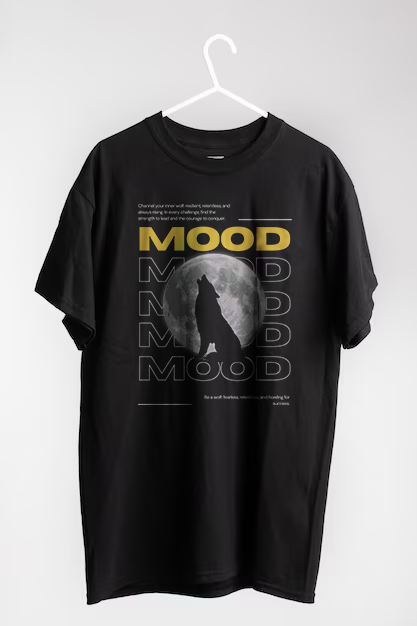 MOOD: Unisex Honor Oversized T-Shirt.