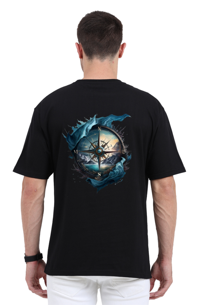 Navigate the Wilderness: Compass-Inspired Adventure T-Shirt